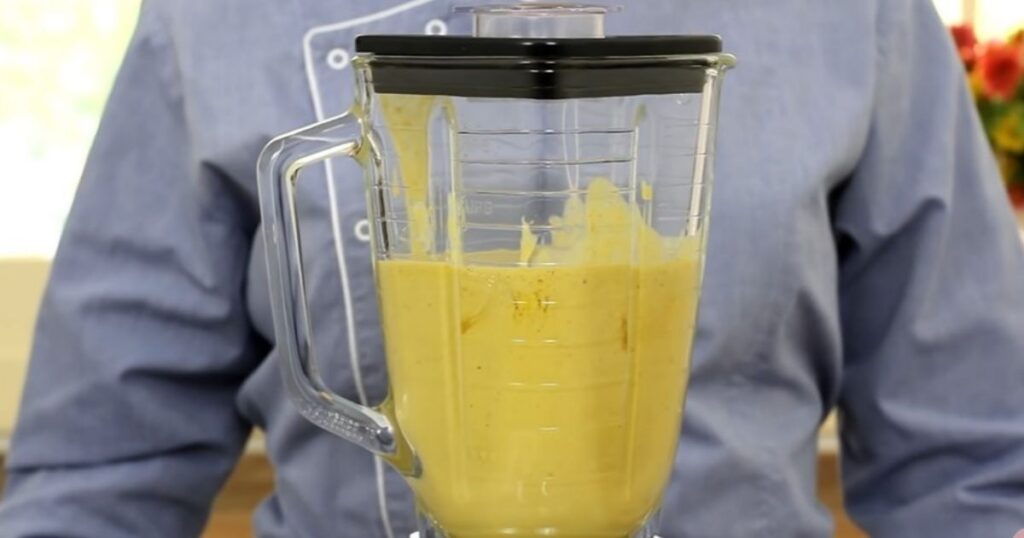 Bolo Batata Doce liquidificador mistura