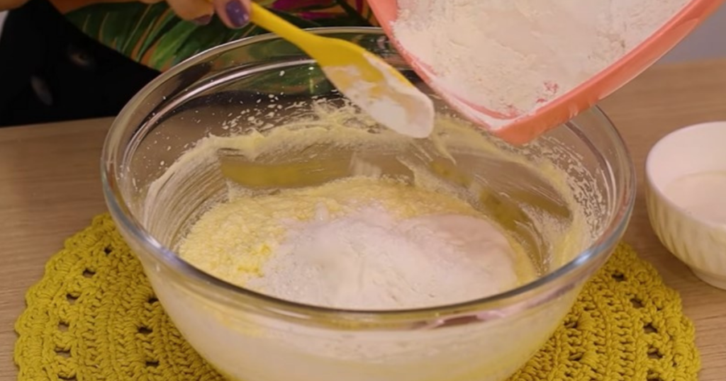 Bolo Mesclado farinha