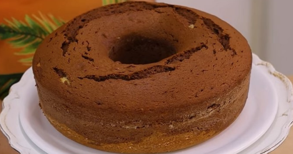 Bolo Mesclado pronto