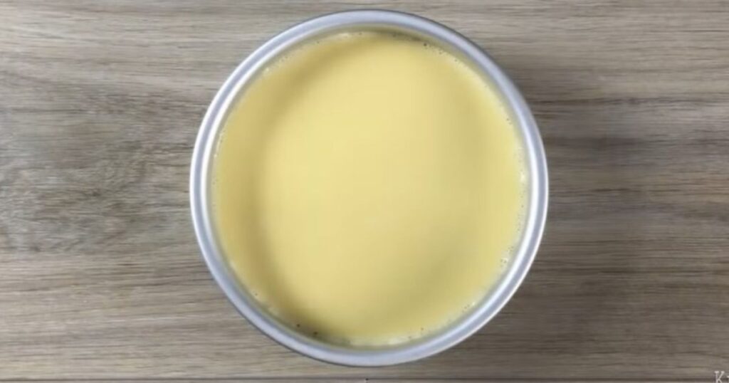 Flan Fácil peneira forma inteiro