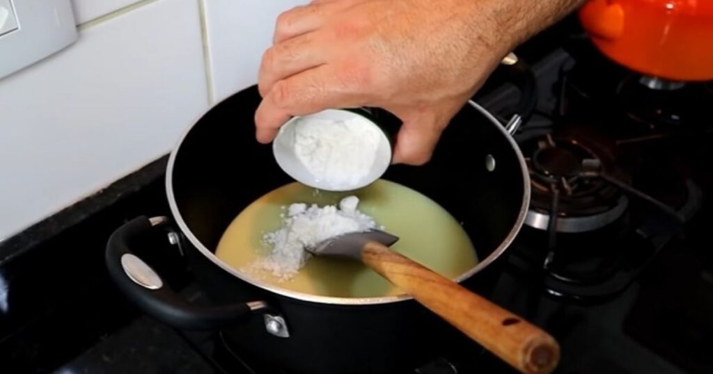 Gelado de Pêssego amido milho