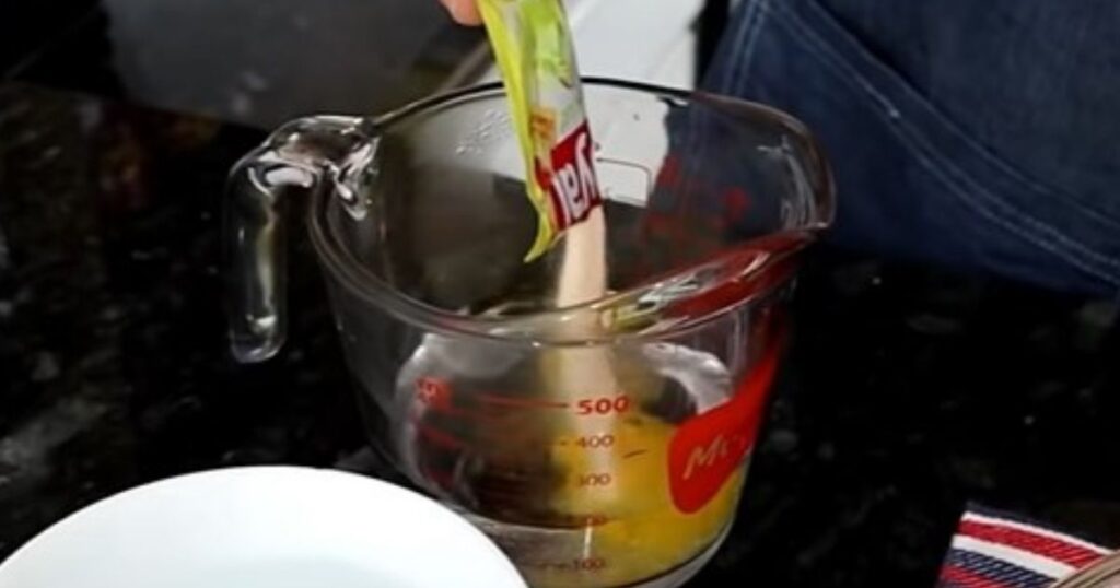 Gelado de Pêssego gelatina