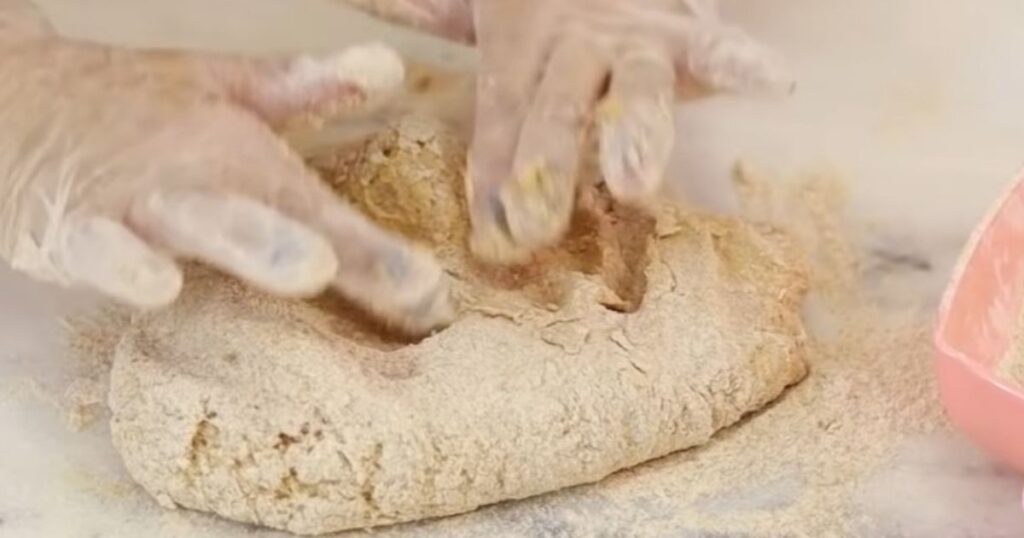 Pão semi integral solvar massa