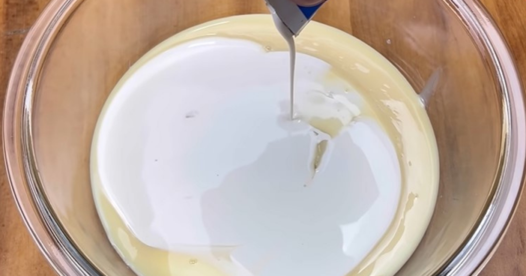 Sobremesa creme de leite