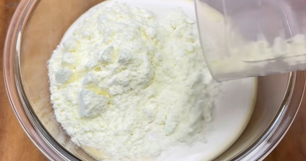 Sobremesa leite em po