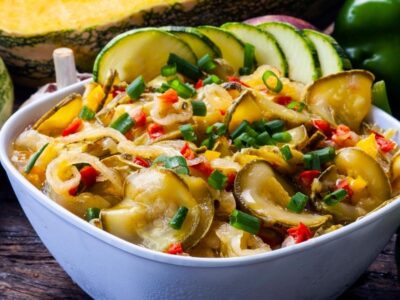 abobrinha refogada simples de fazer