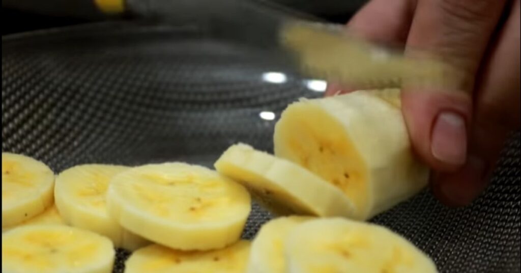 bolo banana caramelizado