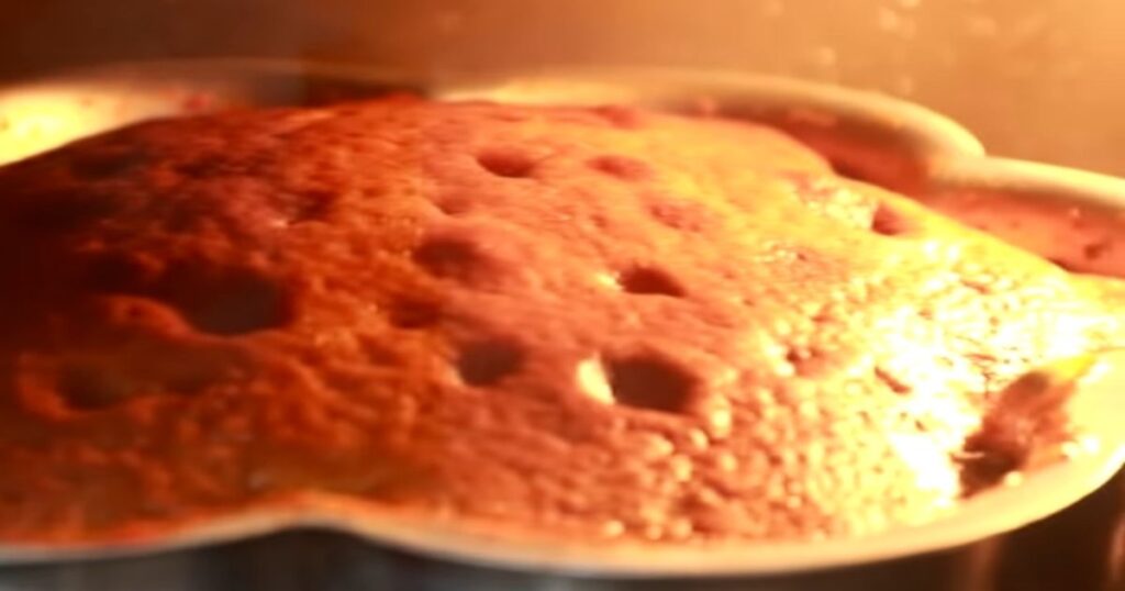 bolo de banana assado