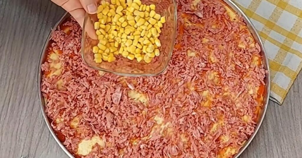 cobertura para pizza