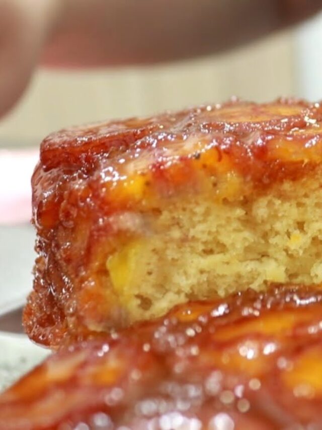  Bolo de Banana Invertido