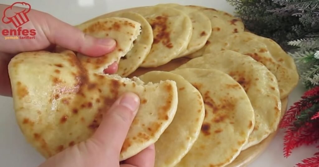 fatia pao de frigideira