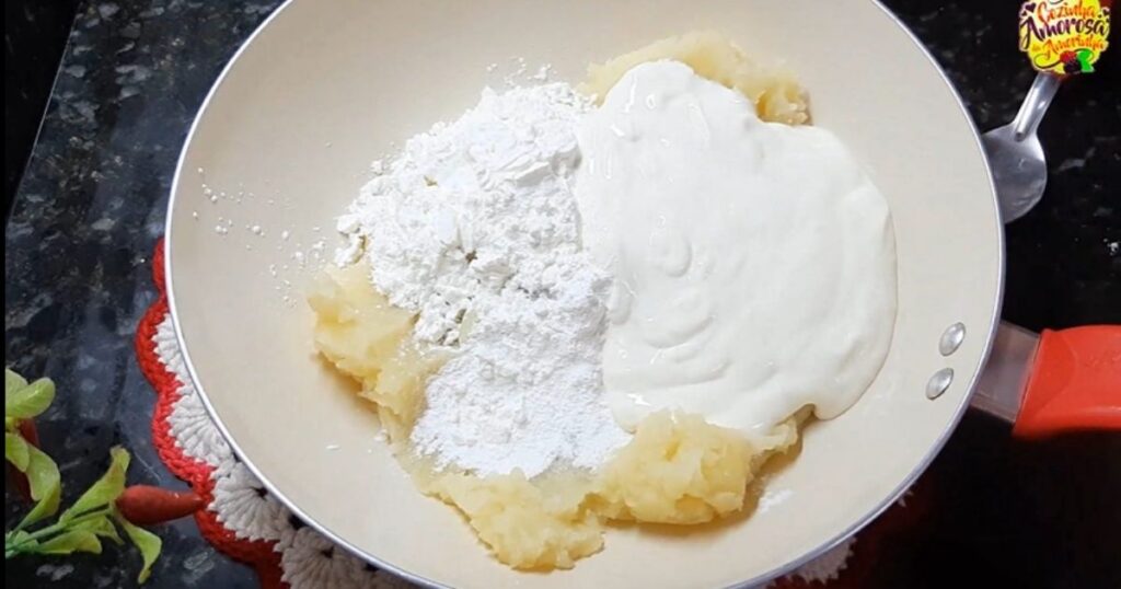 massa de batatinha para coxinha de frango