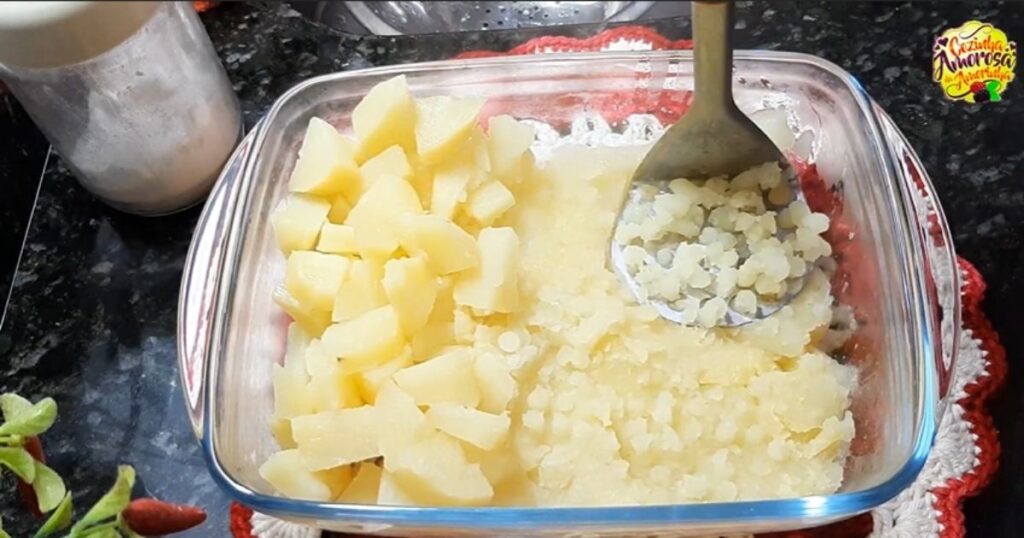 massa de coxinha batata