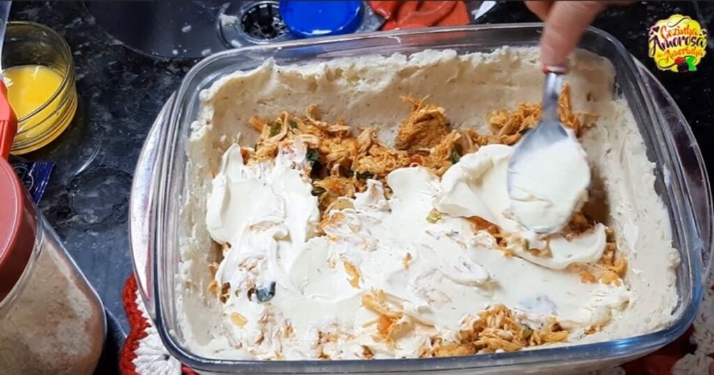 recheio de frango com requeijao