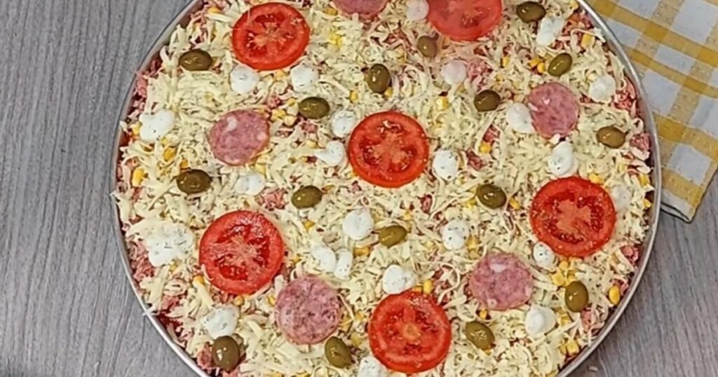 recheio para pizza
