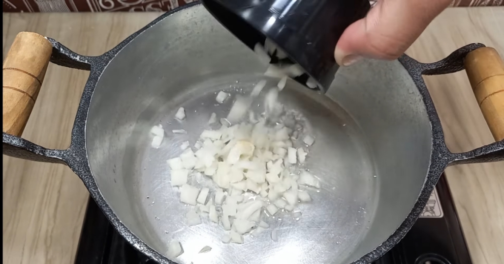 Tutu de feijão cebola