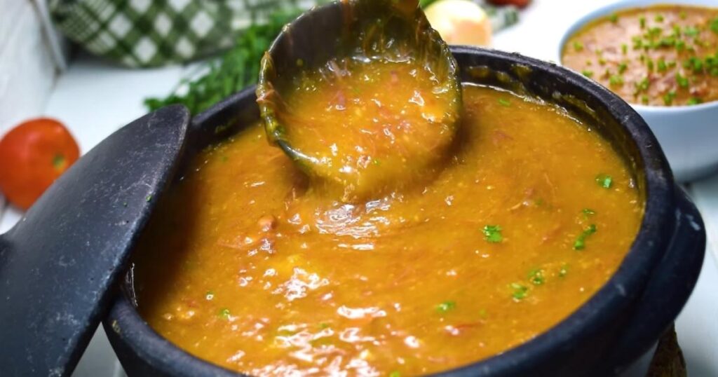 caldo de macaxeira mineiro