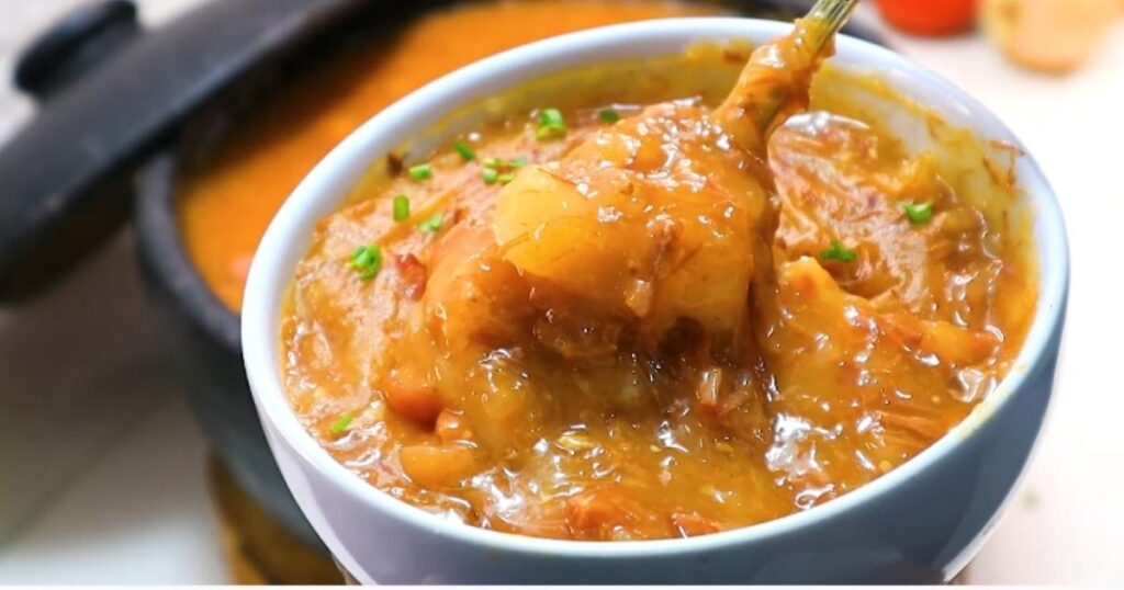 caldo de mandioca mineiro