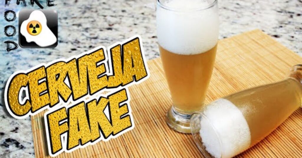 cerveja falsa receita
