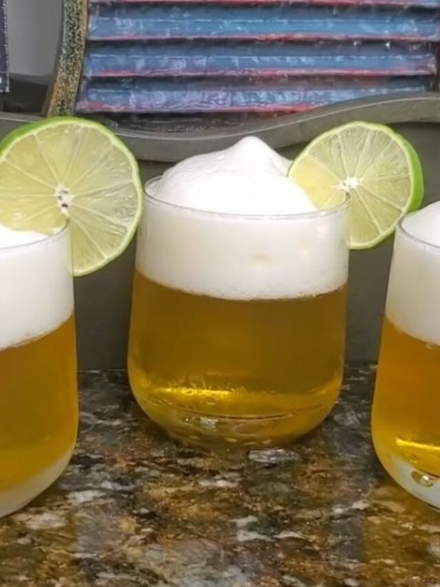  Sobremesa de Cerveja Fake com 1 Ingrediente