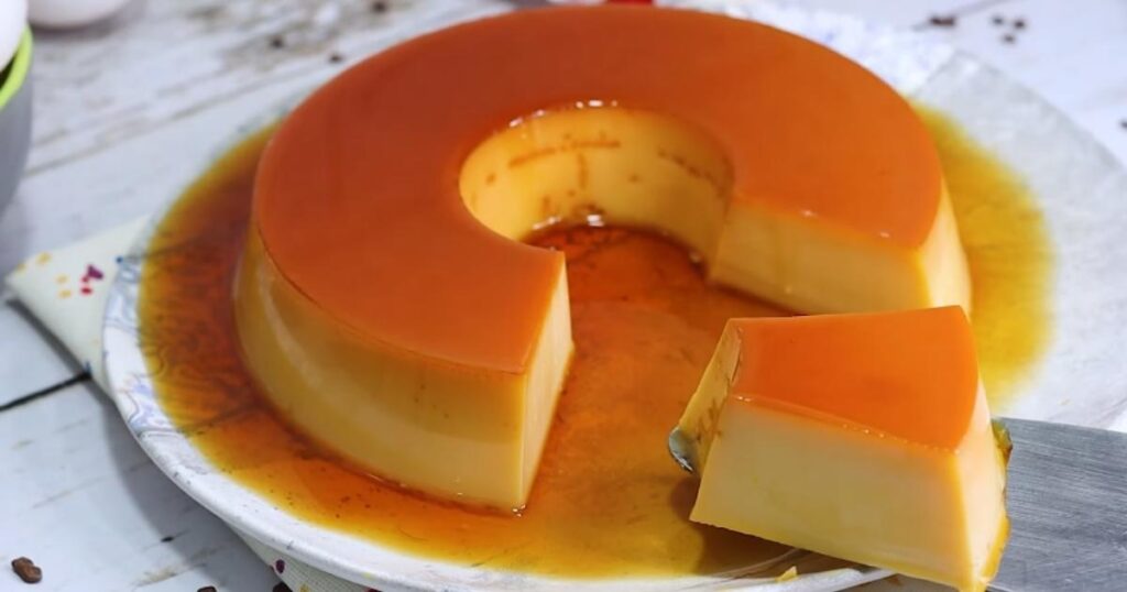 pudim de leite condensado sem furinho