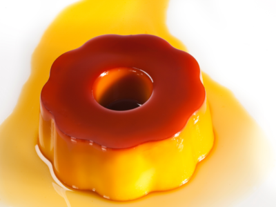 pudim sem furos feito mao