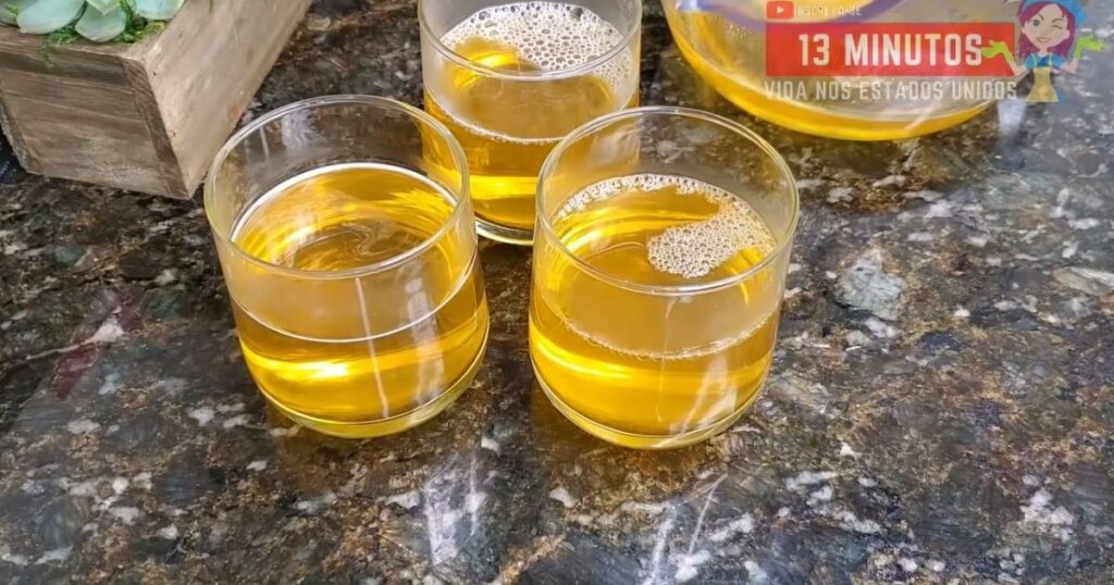 sobremesa cerveja falsa no copo