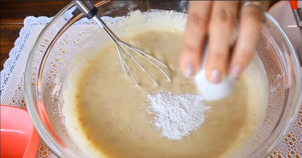 Bolo de amendoim fermento