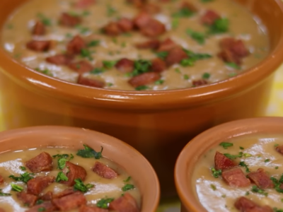 Caldinho de feijao pronto