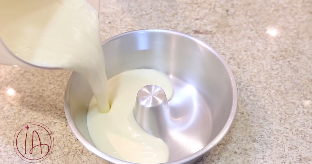 Sobremesa de iogurte forma