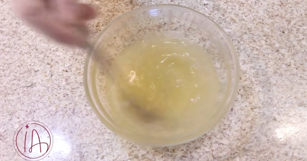 Sobremesa de iogurte gelatina