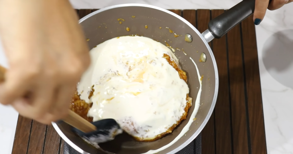 Sobremesa gelada acucar creme