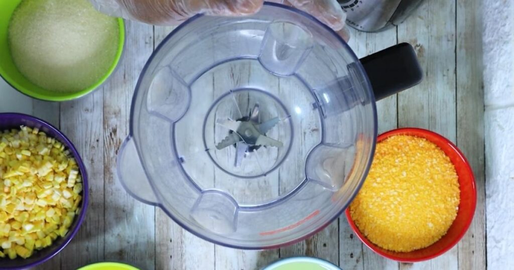 bolo caipira de liquidificador