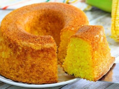 bolo de milho caipira