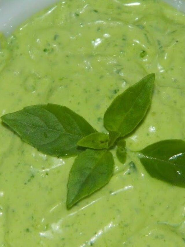  O melhor molho verde que já fiz