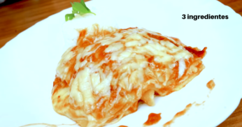 Lasanha com 3 ingredientes