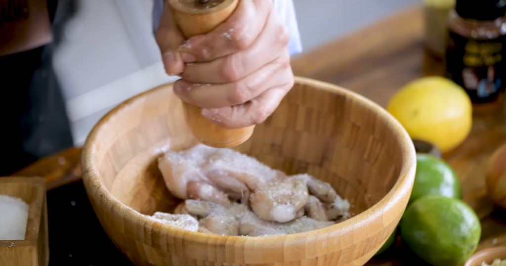 Churrasco de ra pimenta do reino