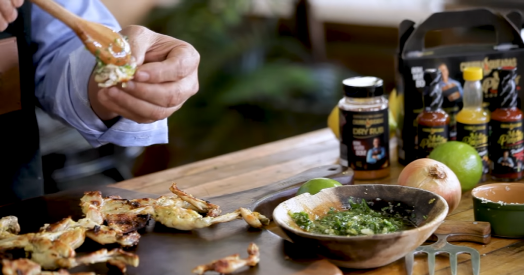 Churrasco ra molho cremolata