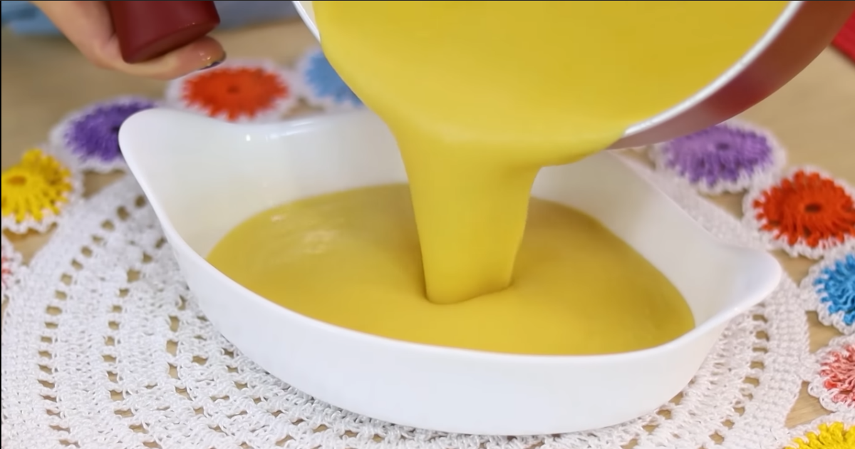 Curau Cremoso de Milho de Latinha