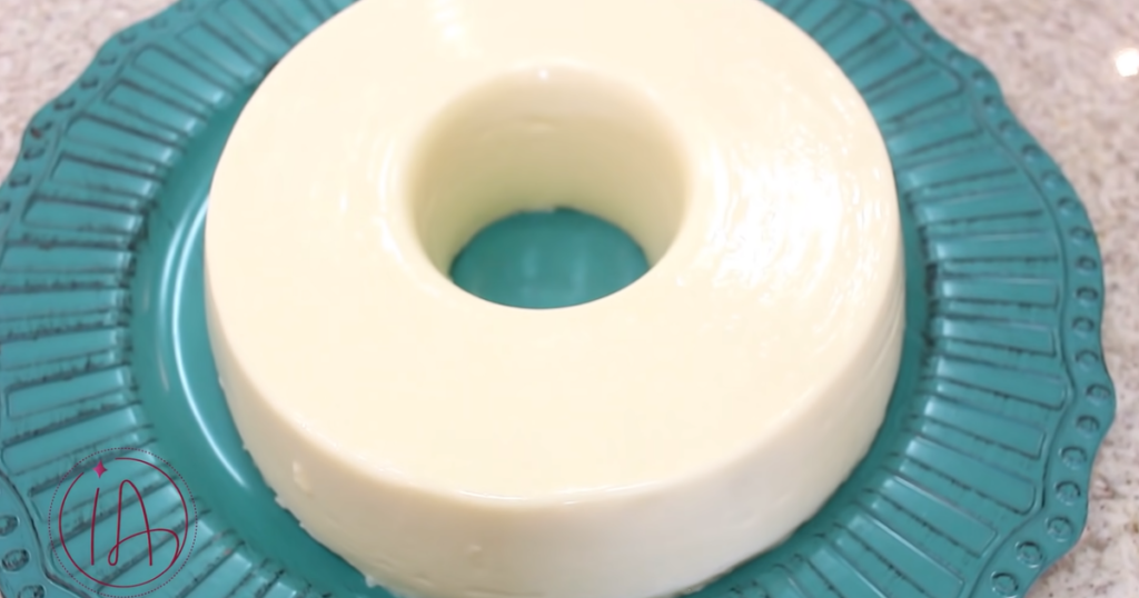 Gelado de limão prato