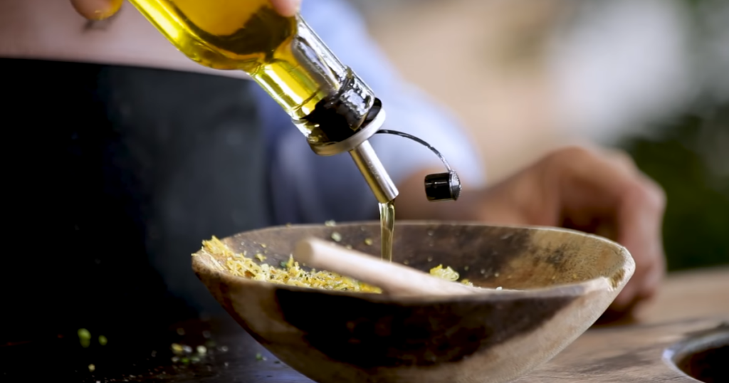 Molho cremolata azeite