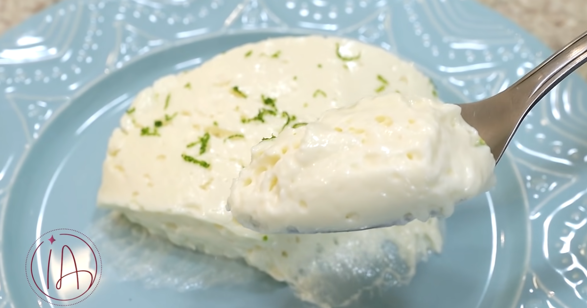 Mousse de Limão Sem leite condensado