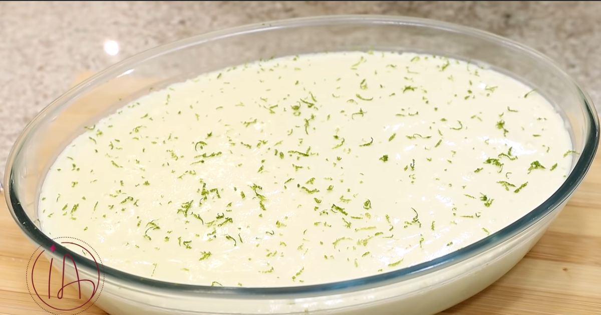 Mousse de Limão Sem leite condensado