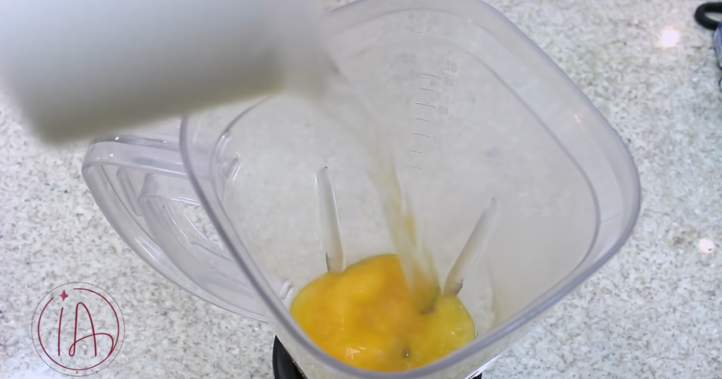 Sobremesa de abacaxi agua