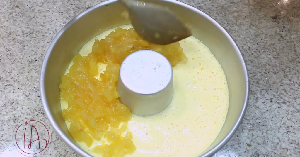 Sobremesa de abacaxi enformar