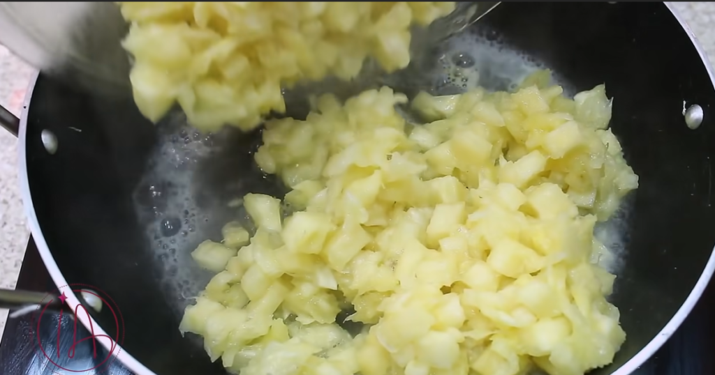 Sobremesa de abacaxi panela