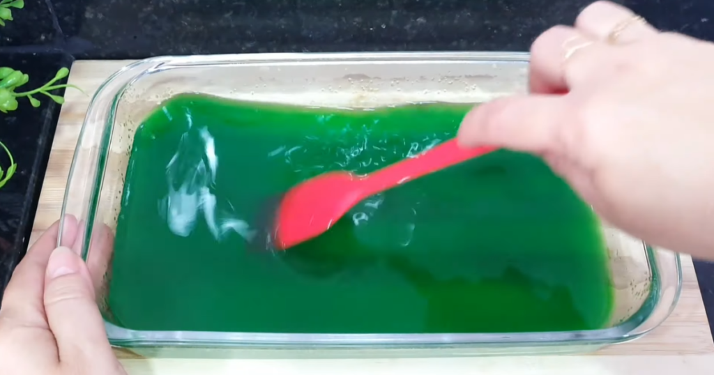 gelatina limao mistura