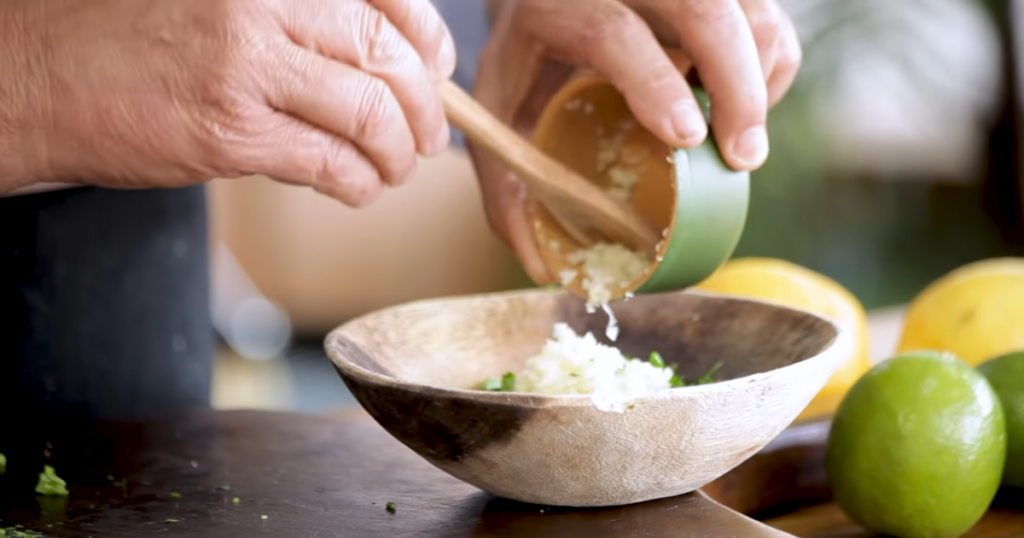 molho cremolata salsinha alho