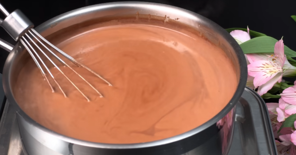 nutella com leite quente