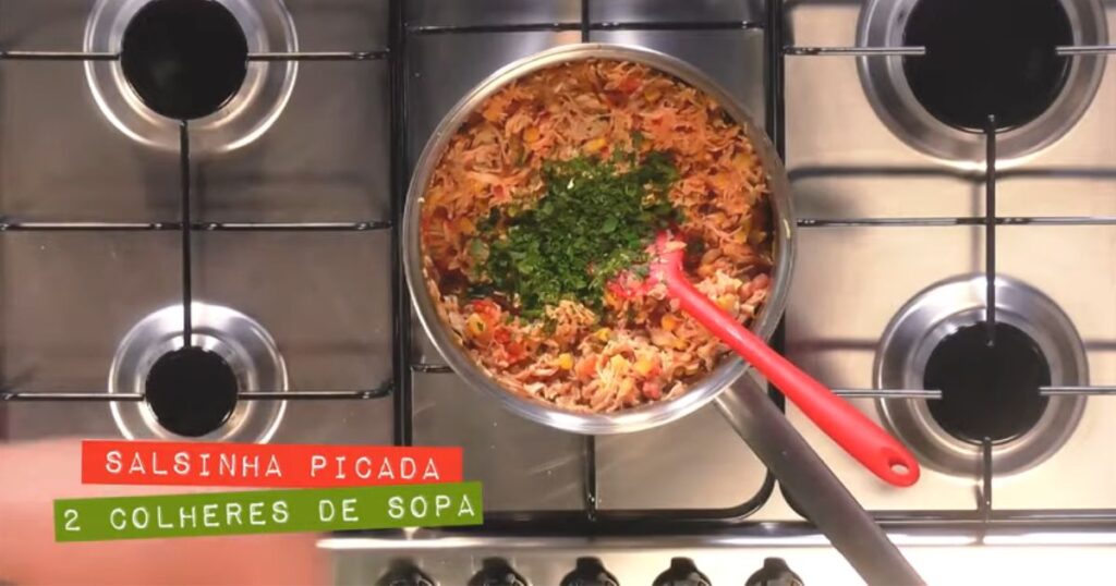 recheio cremoso de frango